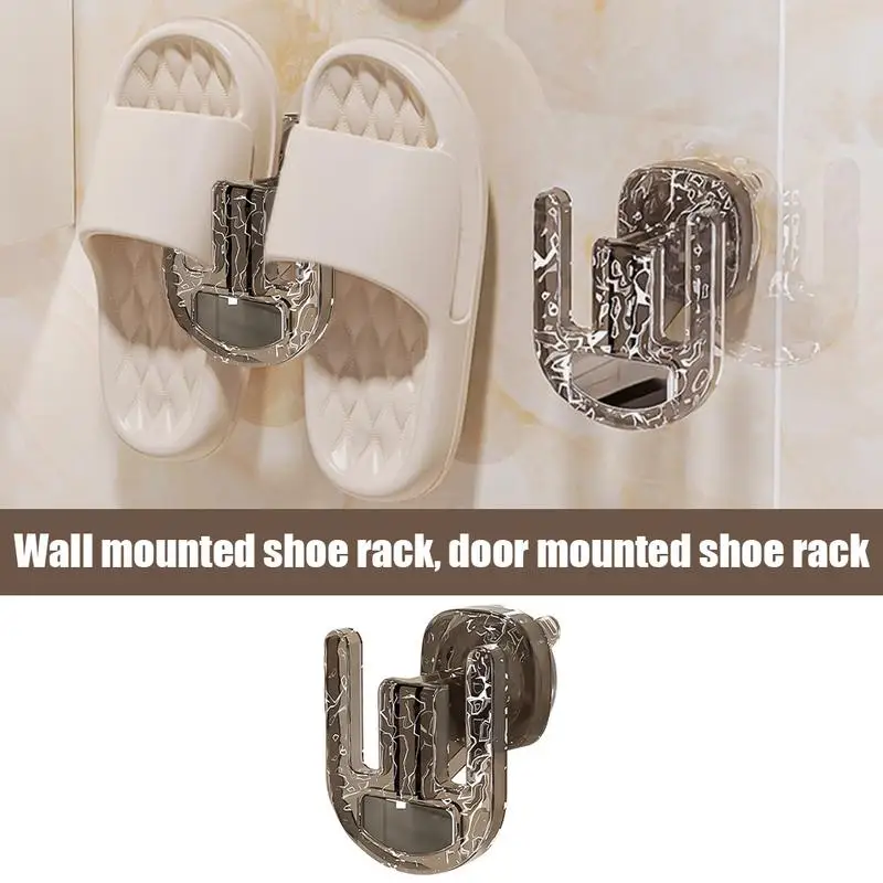 Over The Door Shoe Organizer Lightweight Wall Shoe Rack Strong Load-Bearing Capacity Wider Spacing Design Maximize Your Storage