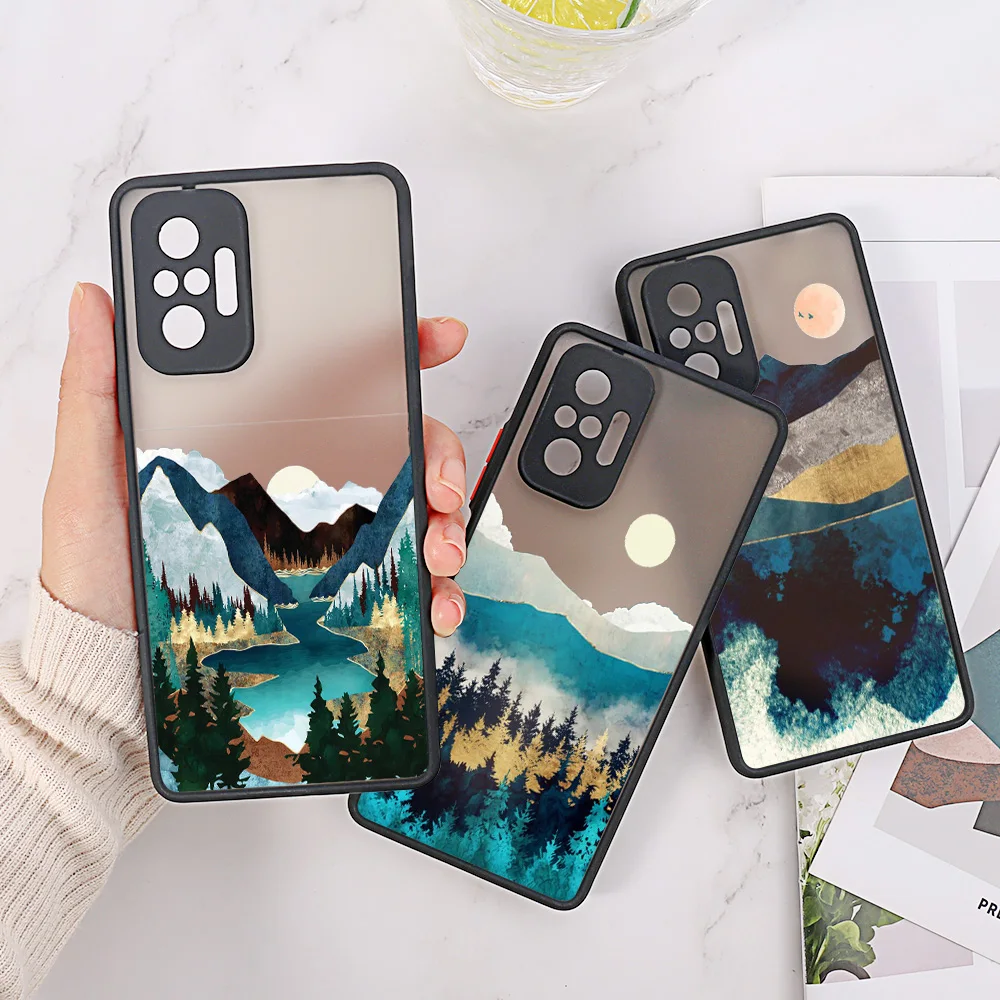 

Scenery Case For Xiaomi Redmi Note 8 Pro Cases Xiaomi Redmi Note 11 10 9 7 9s 10s 11s Redmi 9 10 9T Hard Matte Phone Cover Funda