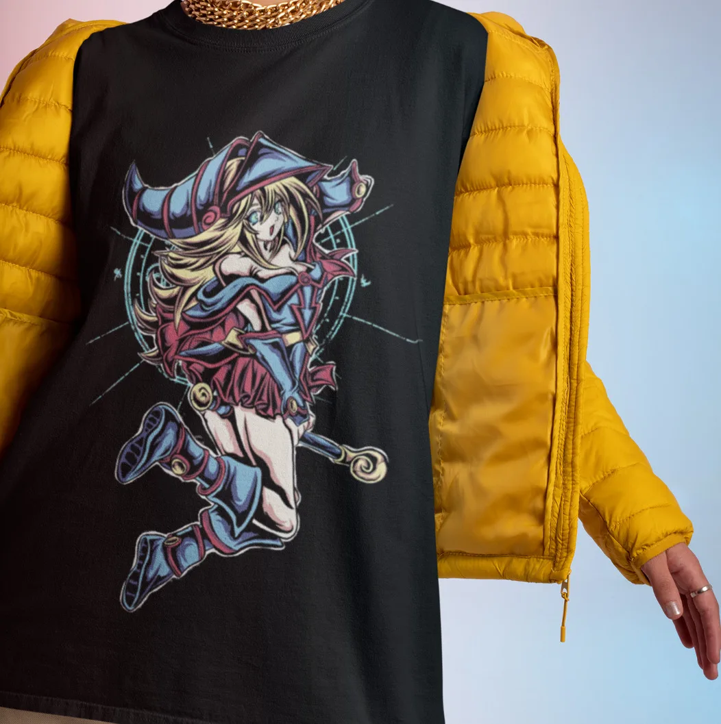 

Dark Magician Girl Shirt Yu Gi Oh Tshirt YuGiOh T-Shirt Yu-Gi-Oh Anime Yugi Muto