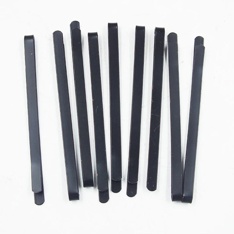 20pc/Lot  65X4MM   Metal Hairpin For Women Lady Bobby Pins Flat Straight Hairgrip Barrette Hairclip Hair Accessories