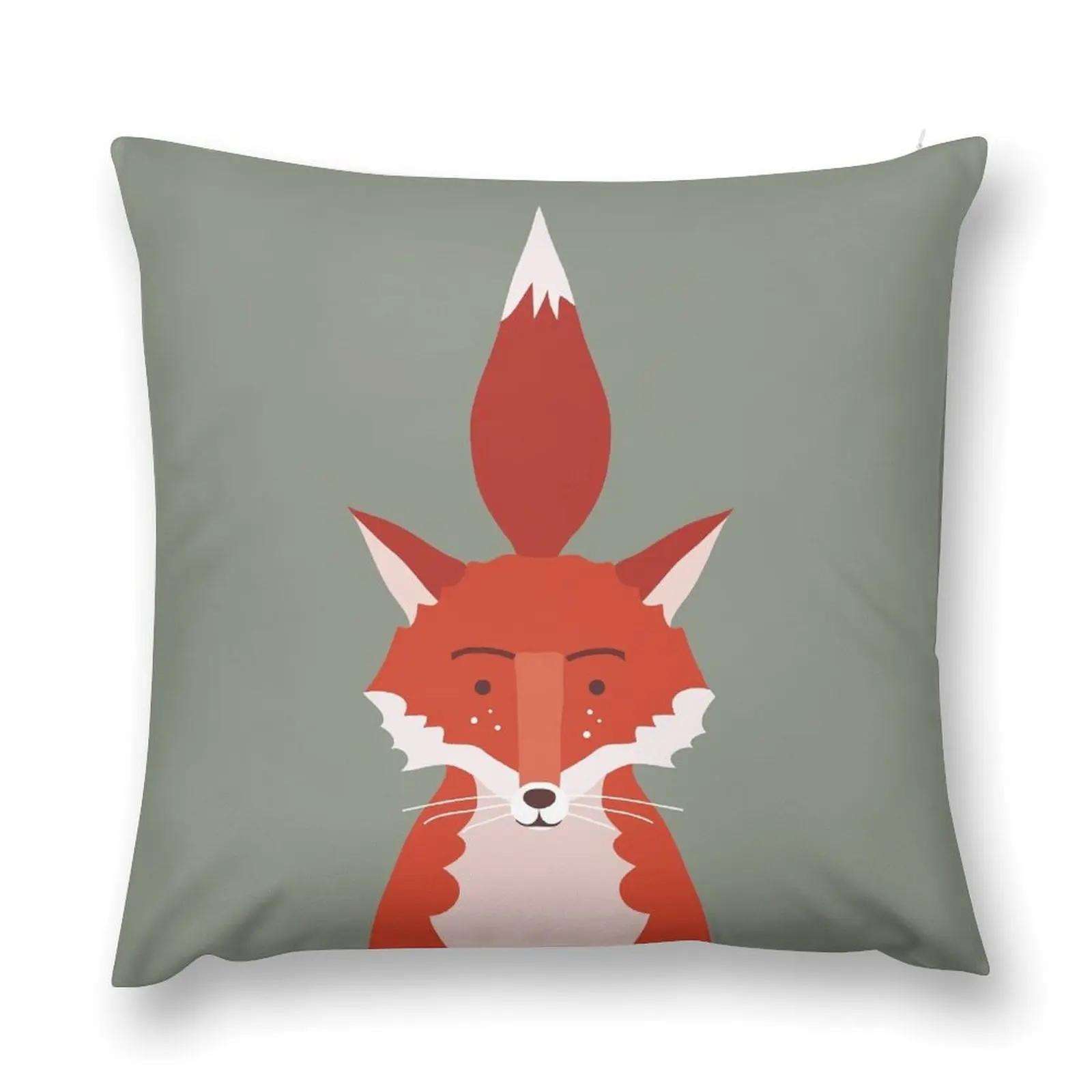 

Fancy Fox Throw Pillow Decorative Cushion Cover Cushions For Children Elastic Cover For Sofa Christmas Pillow pillow