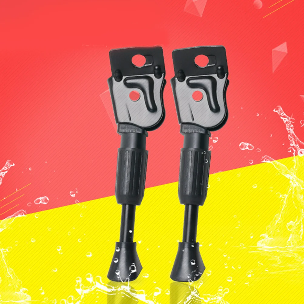 

Aluminum Alloy Bike Kickstand 14 Inch Fit Electric Mountain Road Bikes Side Support Stand Non-Slip Foot Easy Install Parking