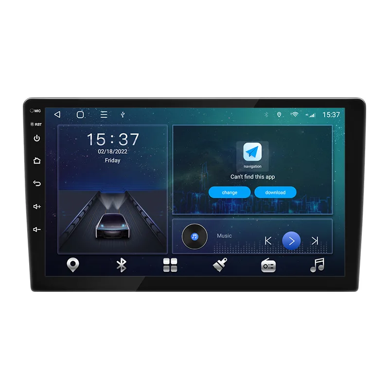 TS18 octa-core versatile host Android car large-screen navigation GPS intelligent navigation carplay