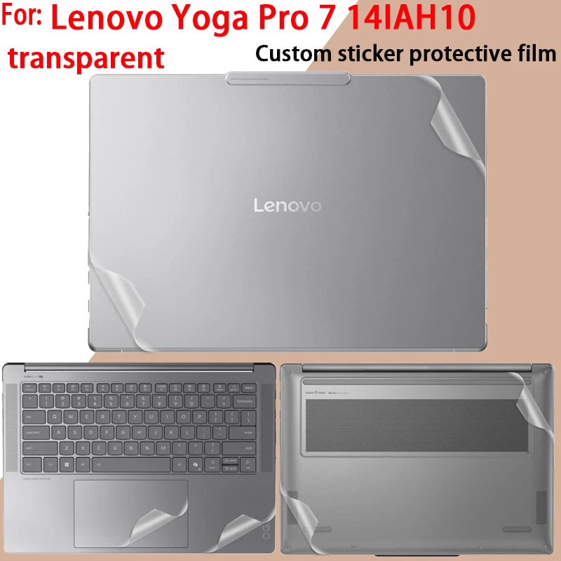 

For Lenovo Yoga Pro 7 14IAH10 sticker 14AKP10/14ASP10 protective film Yoga Pro 7i Aura Edition Gen10 laptop shell film body film