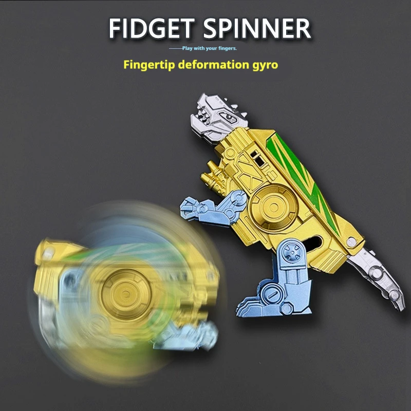 Tanque de rolo de mão Fidget Spinner para adultos e crianças, Stress Reliever Metal Toys, ADHD Ansiedade Finger Toy, Descompressão Presente, Desk Toy