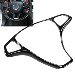 Car Steering Wheel Trim Cover For Mercedes-Benz A B C E GLA CLA GLS GLE V Class W176 W246 W205 W213 W117 C117 X156 X253