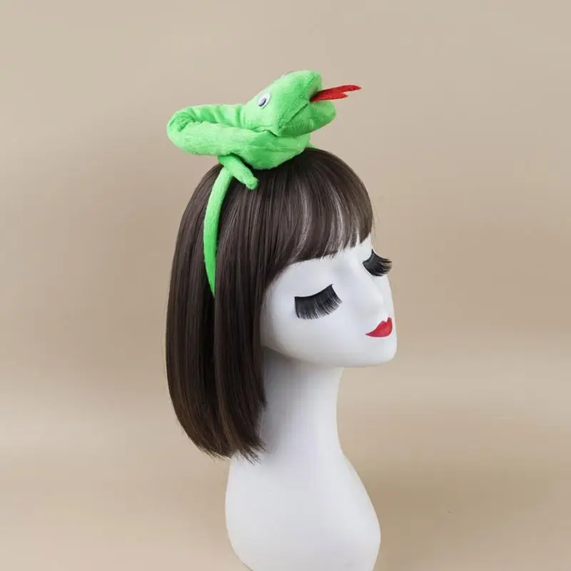 M68A Snake Role Play Outfit voor kinderen Rollenspel met staarthoofdband Bowtie -rok