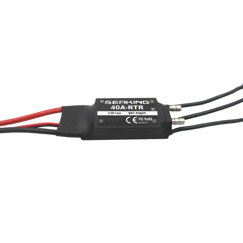 30A 40A 60A 90A 120A 180A V3 Hobbywing SEAKING ESC Water-cooled Bidirectional Brushless ESC RTR For RC Racing Sailing Boat