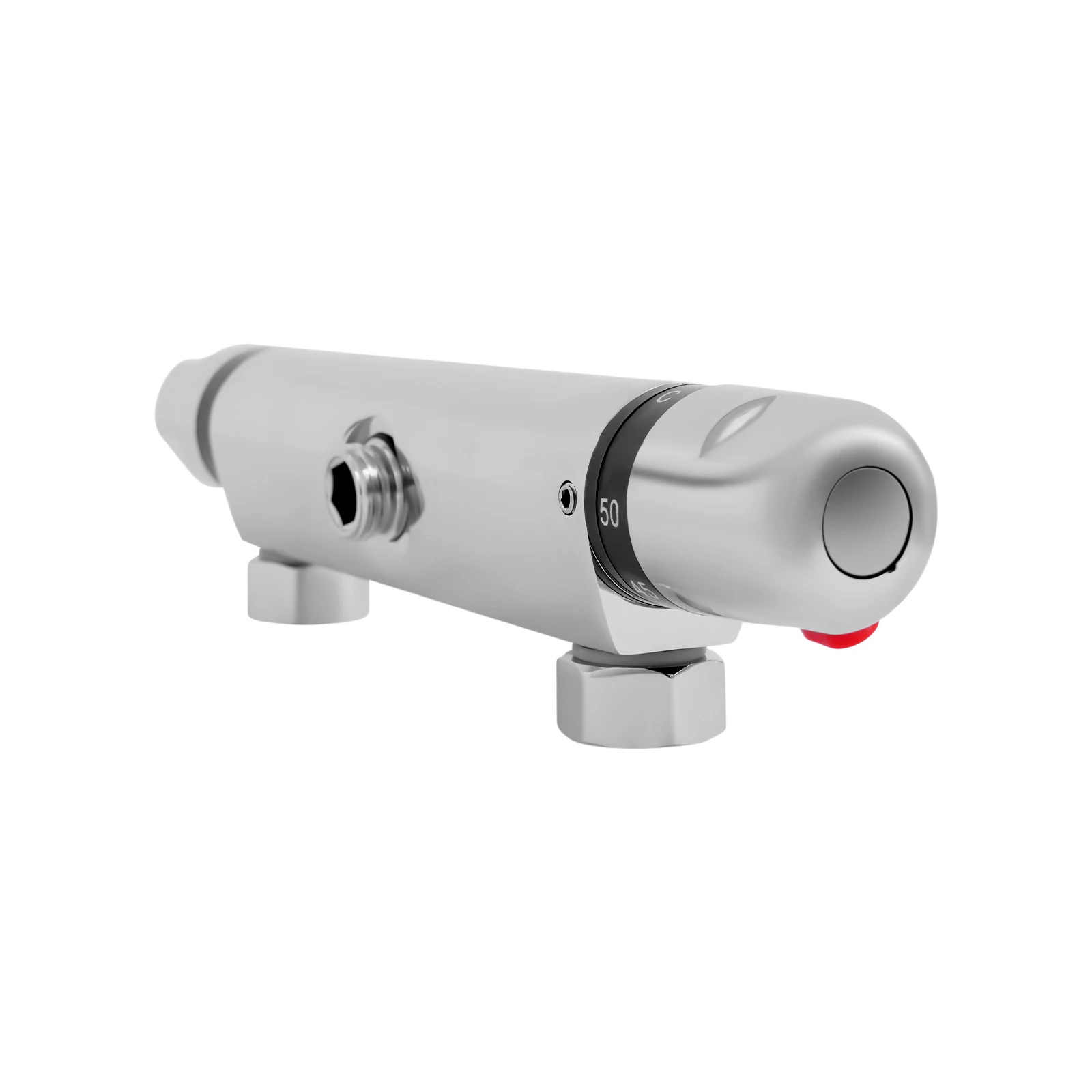 Duschventil Thermostatisches Mischventil 4 Zoll Messing-Wasserkontrollventil mit Abwärtsauslass für Badezimmer-Dusche – Detail 6