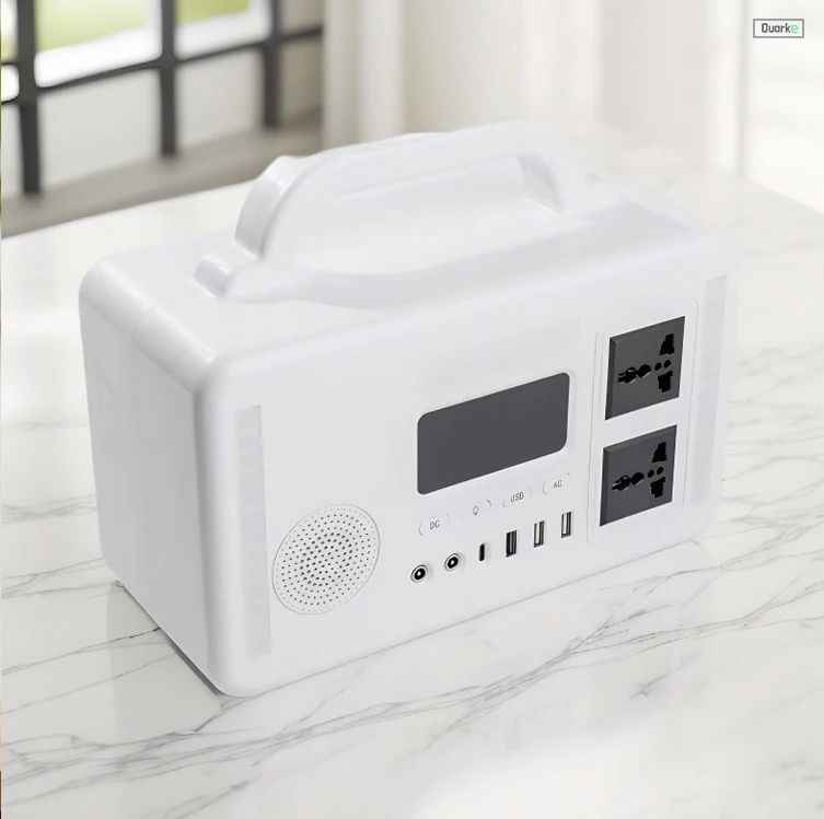 300W Portable Power Station with LiFePO4 Battery Solar Powered Outdoor Generator for Camping CPAP