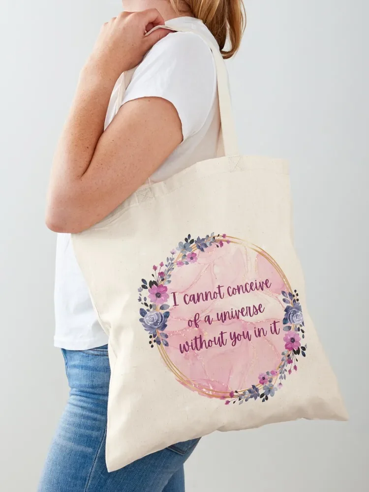 

I cannot conceive of a universe without you in it - Gideon the Ninth Tote Bag Women's shopper bag eco pack Handbags canvas bags