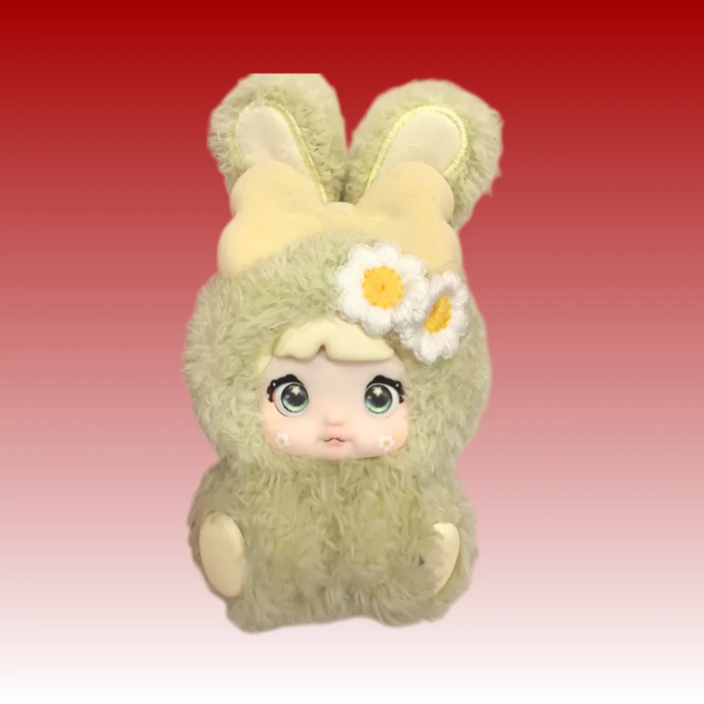 Genuine Authentic Nommi Sweet Heart Rabbit Plush Doll Toy Trendy Blind Box Surprise Soft Stuffed Animal Ornament Mystery Box