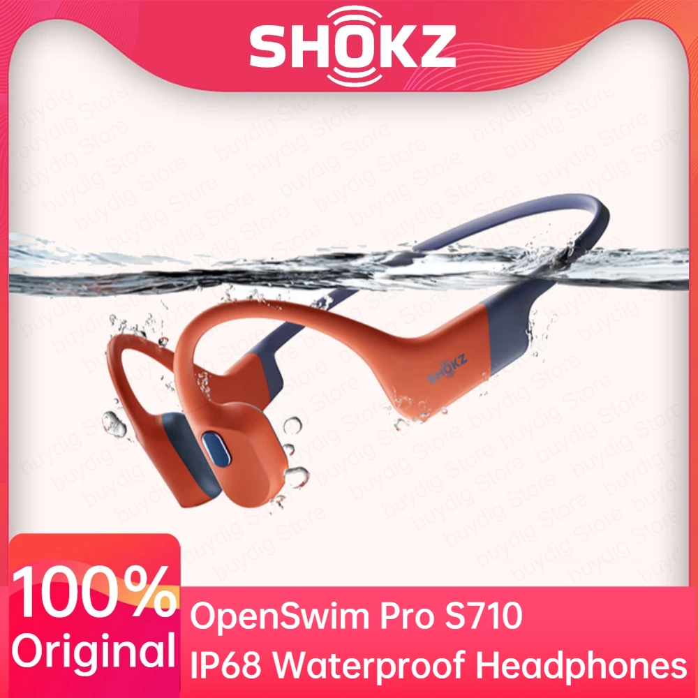 OpenSwim Pro S710 Wireless Earphones 32GB Original Bone Conduction