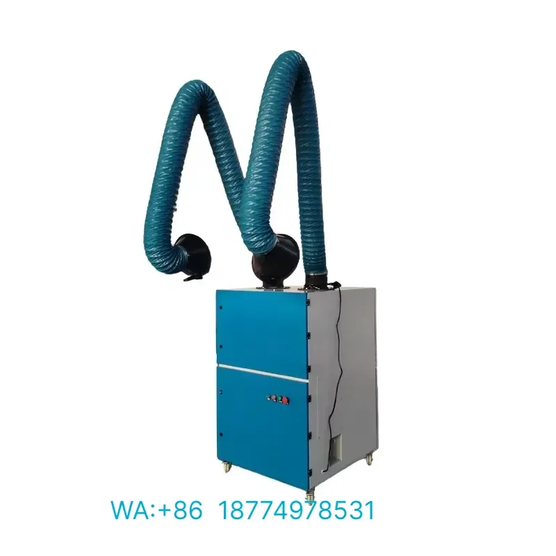 for Single and Double Arm Welding Smoke Purifier Welding Grinding and Polishing Dust Collector