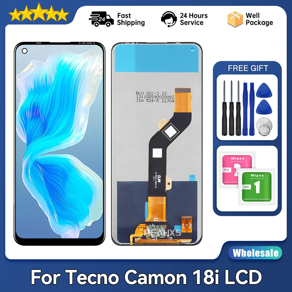 استبدال شاشة LCD لـ Tecno Camon 18i CG6: دليل شامل لاختيار القطعة المثالية