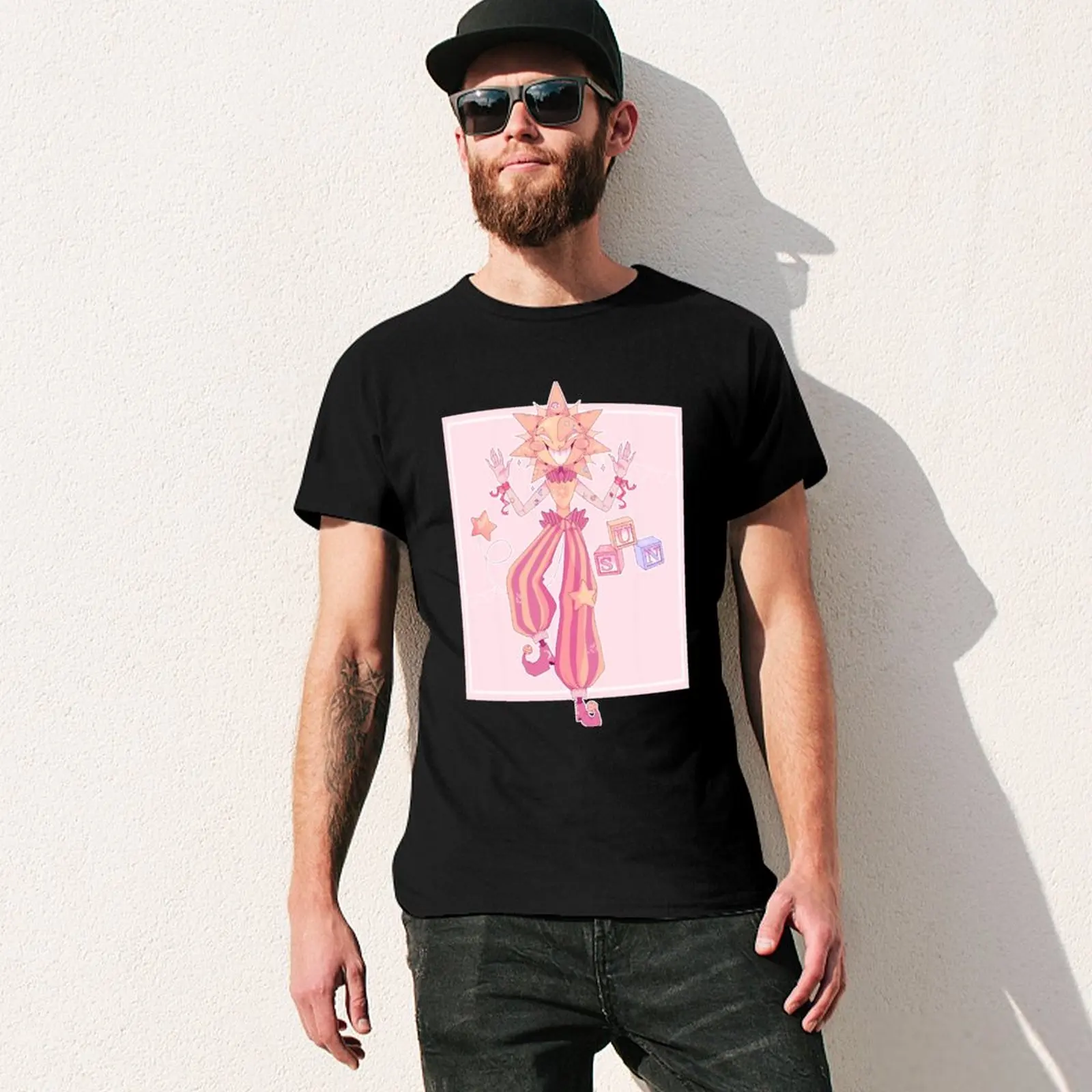 ? Day care Attendant ? T-Shirt tops boys animal print kawaii clothes mens t shirt graphic