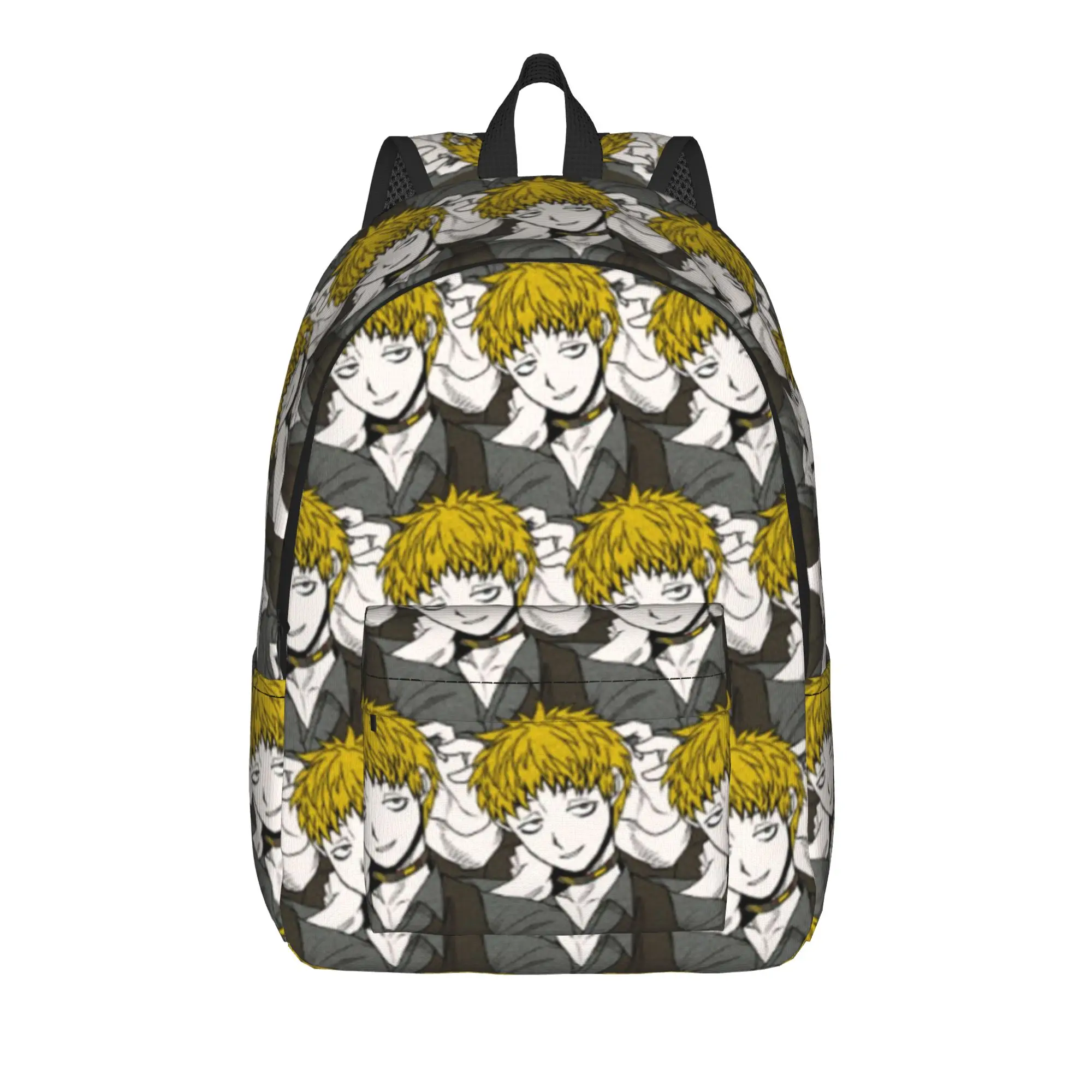 Keiji Shinogi Backpack for Men Women High School Work Daypack Your Turn To Die Game Anime College Shoulder Bag Lightweight