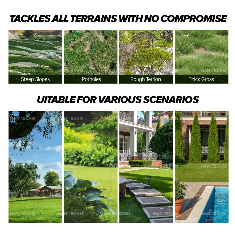 2024 Neuester Mini-Smart-Roboter-Rasenmäher, automatische Fernbedienung, wasserdicht, für Garten, Rasen, Batterie, Trimmer, Roboter-Rasenmäher zum Verkauf