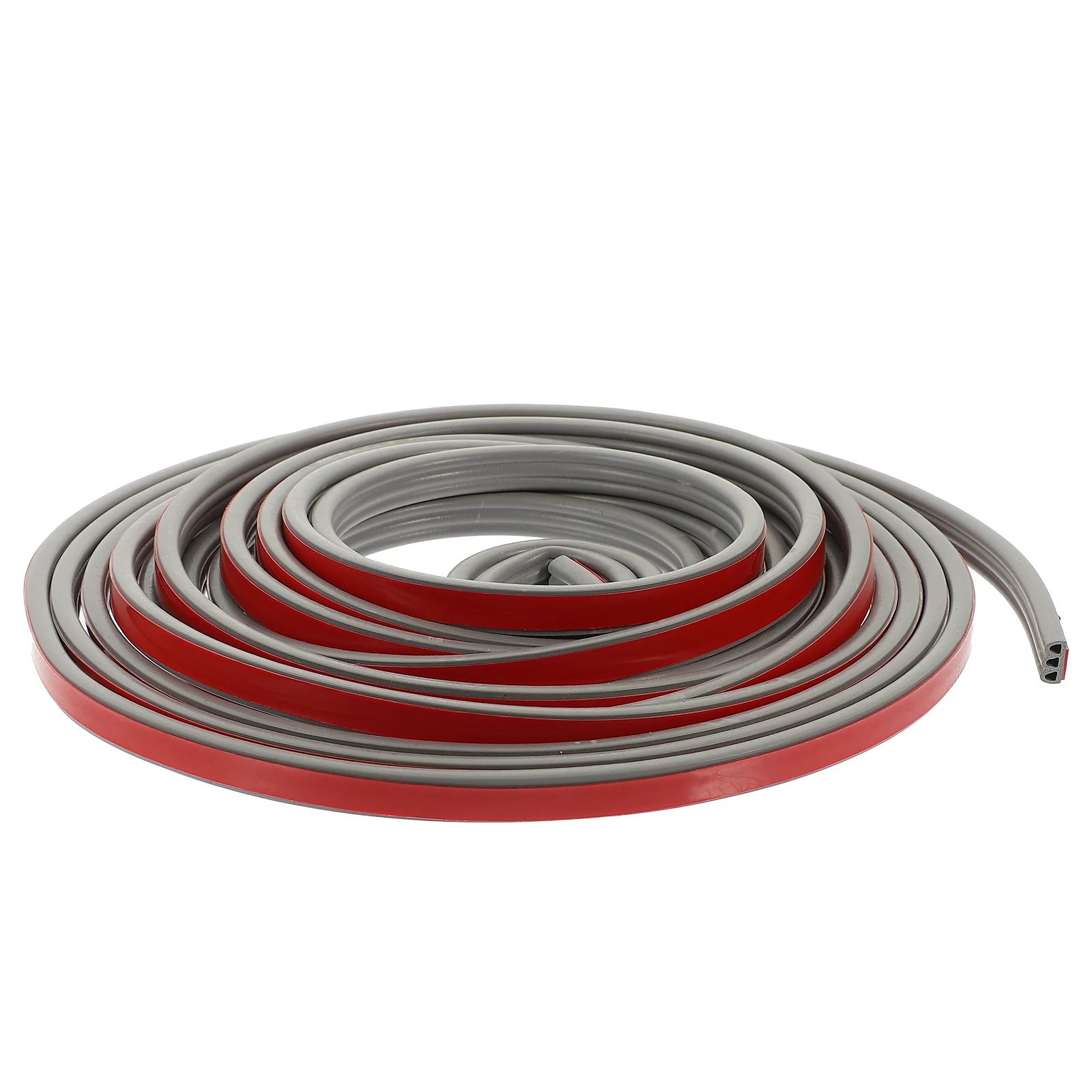 

Silicone Weather Stripping Self Adhesive Insulation Tape Soundproofing Strip Door Frame Seal Flexible Silicone Material Long