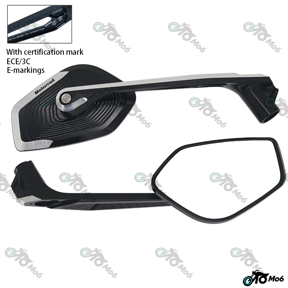 Rearview Mirror For BMW R1300GS R1200GS R1250GS ADV S1000XR F900R/XR F850GS F750GS Motorcycle Accessories Side Rear View Mirror image 3