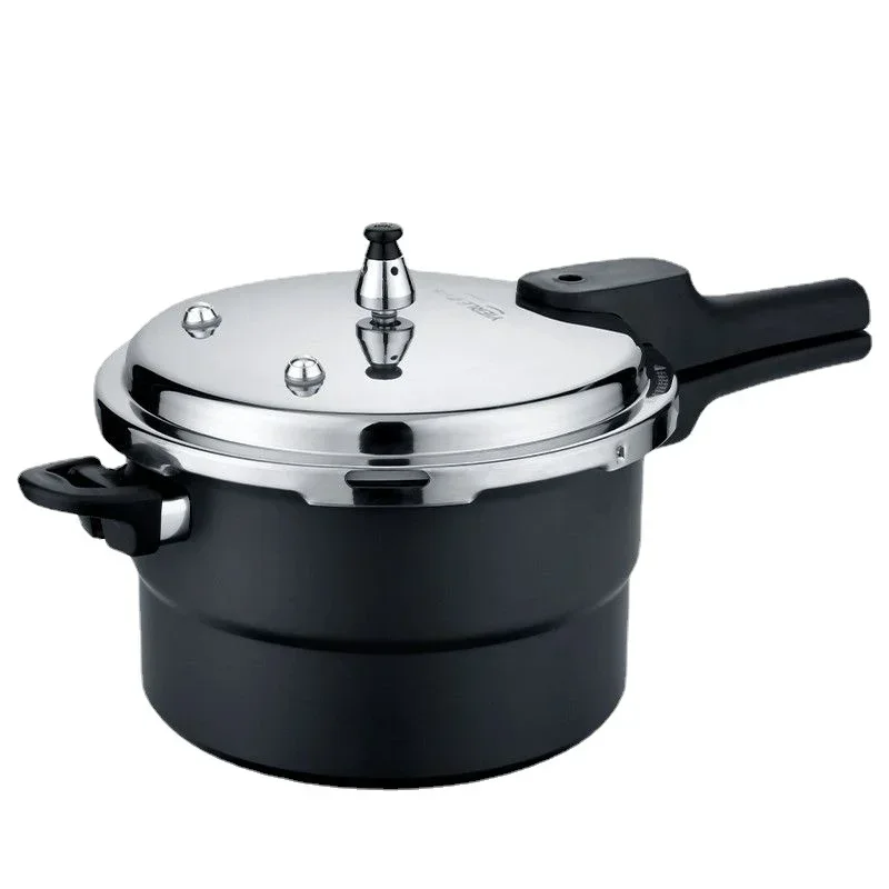 Ultra-Durable Stainless Steel Pressure Cooker for Gas and Induction Stoves with Non-Stick Coating and Safety Features