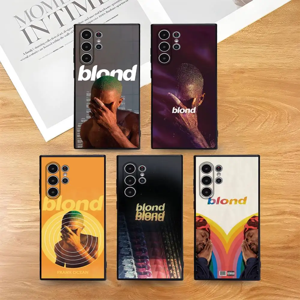 

Singer Frank B-Blond Oceans Phone Case for Phone S series s21 s22 s23 s24 s25 FE Plus Ultra TPU Soft to Skin-friendly case