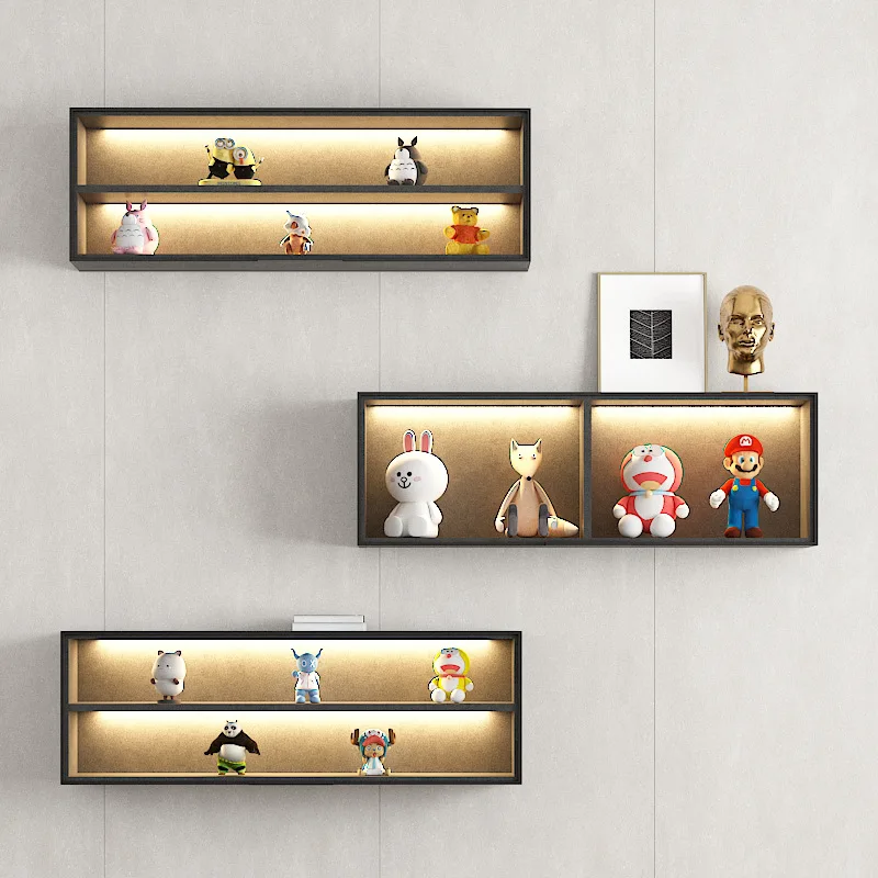 ตู้โชว์ติดผนังสำหรับจัดแสดงของสะสม ของเล่น โมเดล หรือของใช้ในบ้าน