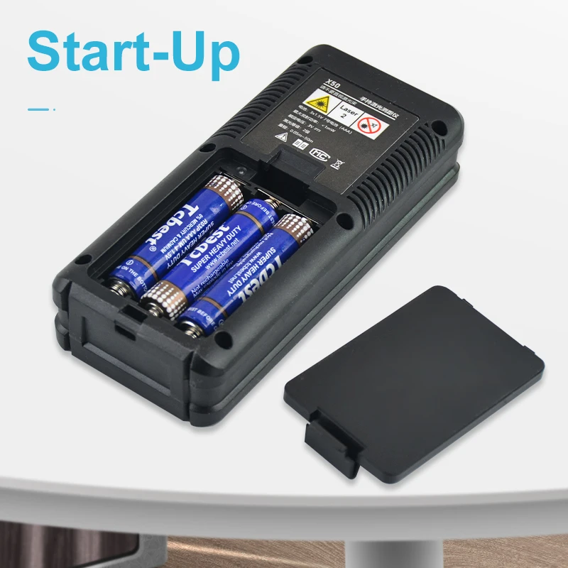 X-120 120M Laser Meter Entfernung mit Winkel Funktion Digital Laser Entfernung Meter Entfernungsmesser Hand-entfernung 50m Meter