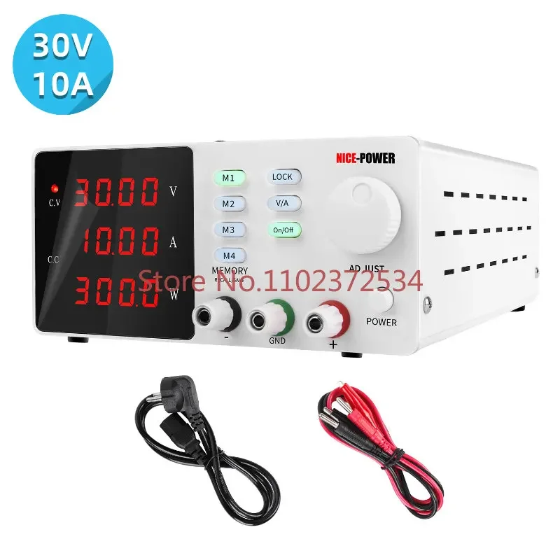 New Arrival Nice Power Spps-S3010 Digital Multimeterprogramable Laboratory Adjustable Dc Power Supply 30V 10A