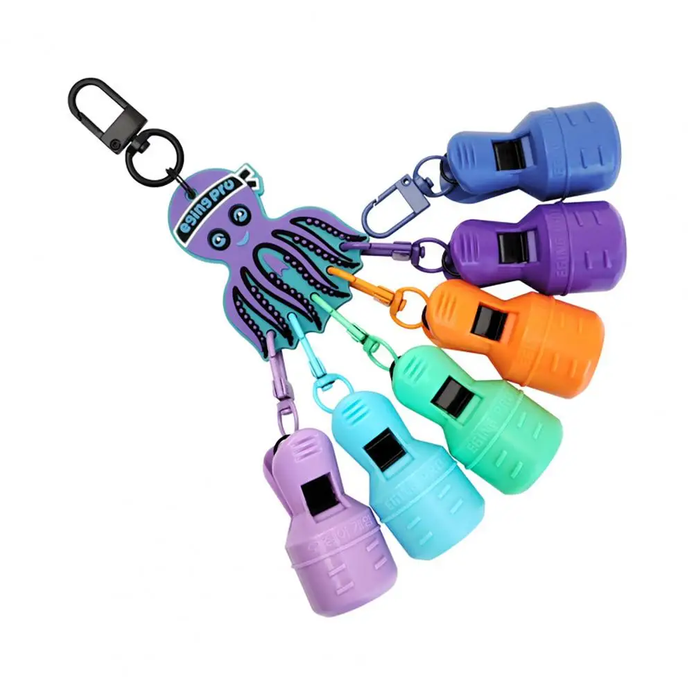 

Jig Lure Protective Case Fishing Hook Protector 6pcs Fishing Squid Hook Cover Set with Carabiner Portable for Squid for Anglers