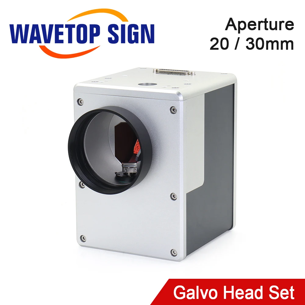 

WaveTopSign Galvo Head Set Aperture 20mm 30mm Fiber Co2 Laser Galvanometer Digital Signal for Laser Marking Machine