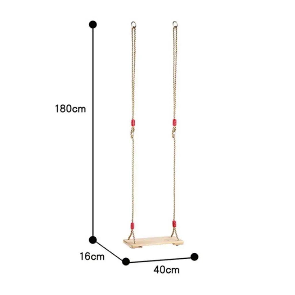 Cadeira de assento de balanço resistente, cadeira de balanço, com corda ajustável, jogo de estrutura de escalada, atividade de ginástica interna e externa