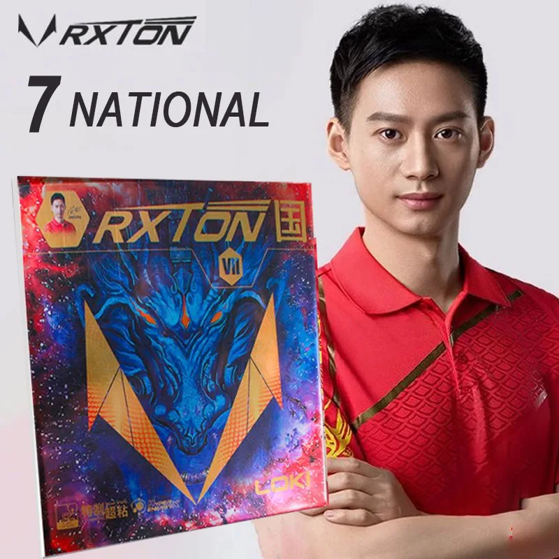 

LOKI RXTON 7 Table Tennis Rubber Professional Sticky Ping Pong Rubber Sheet for Loop Attack