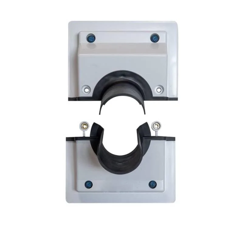 HVAC جدار اختراق خط مجموعة غطاء عدة سلك الجمعية مجموعة غطاء سبليت الجسم غطاء جدار غطاء التيار المتناوب خط مجموعة نظام تكييف الهواء