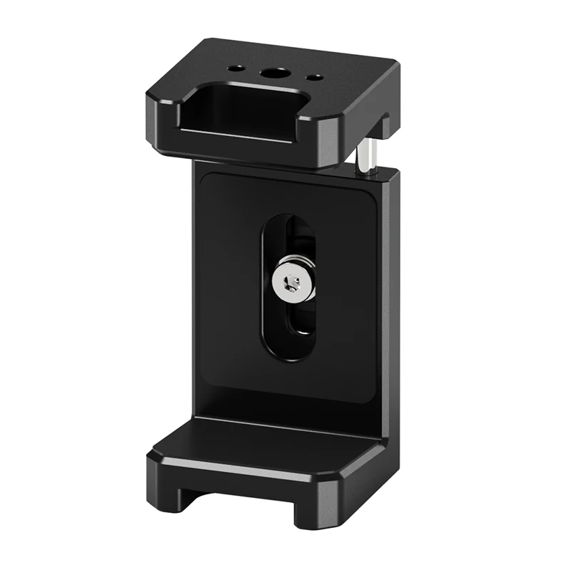 Aluminium Kamera Käfig SSD Halter Kalten Schuh Montieren Power Bank Clamp Clip 1/4 ARRI Loch für Nikon Canon Sony SLR Unterstützung Halterung – Detail 1