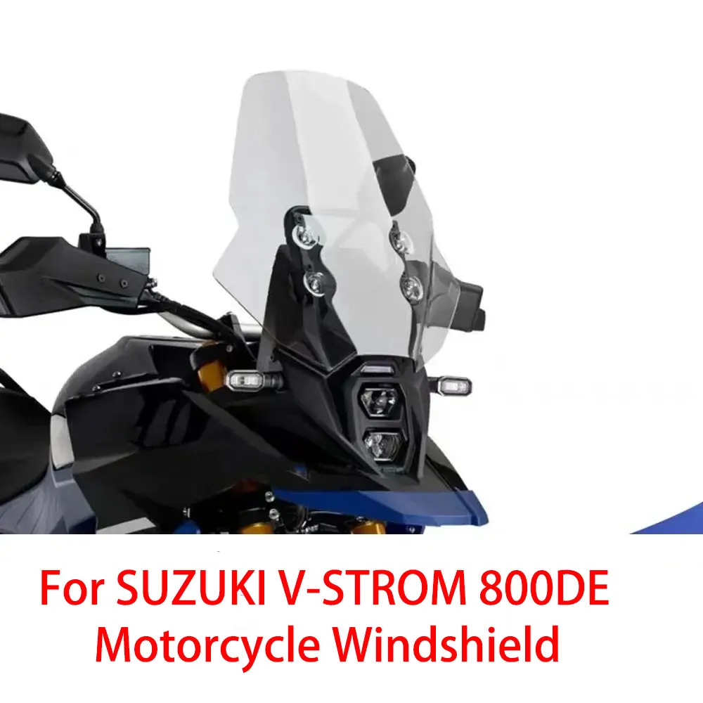 

For SUZUKI V-STROM 800DE DL800 Motorcycle Windshield Heightened Sports Front Windshield Increase the height of the deflector