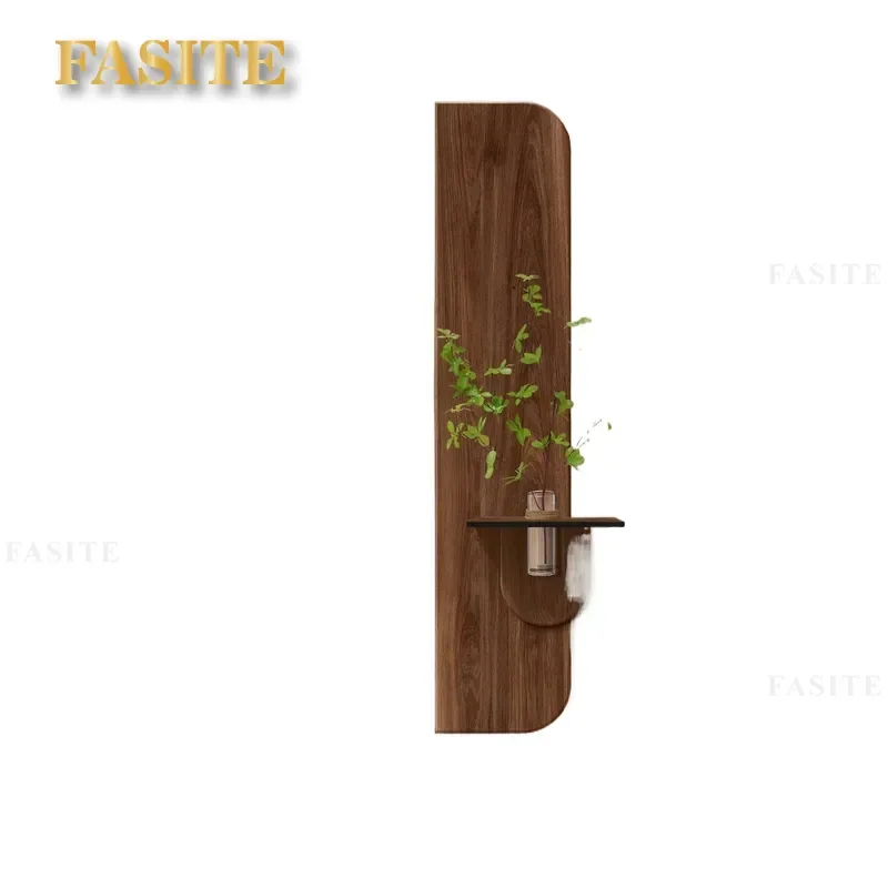 For Medieval Style Push Pull Entrance Full Length Mirror Hydroponic Green Plant Hidden Full Body Mirror Bedroom Decorative