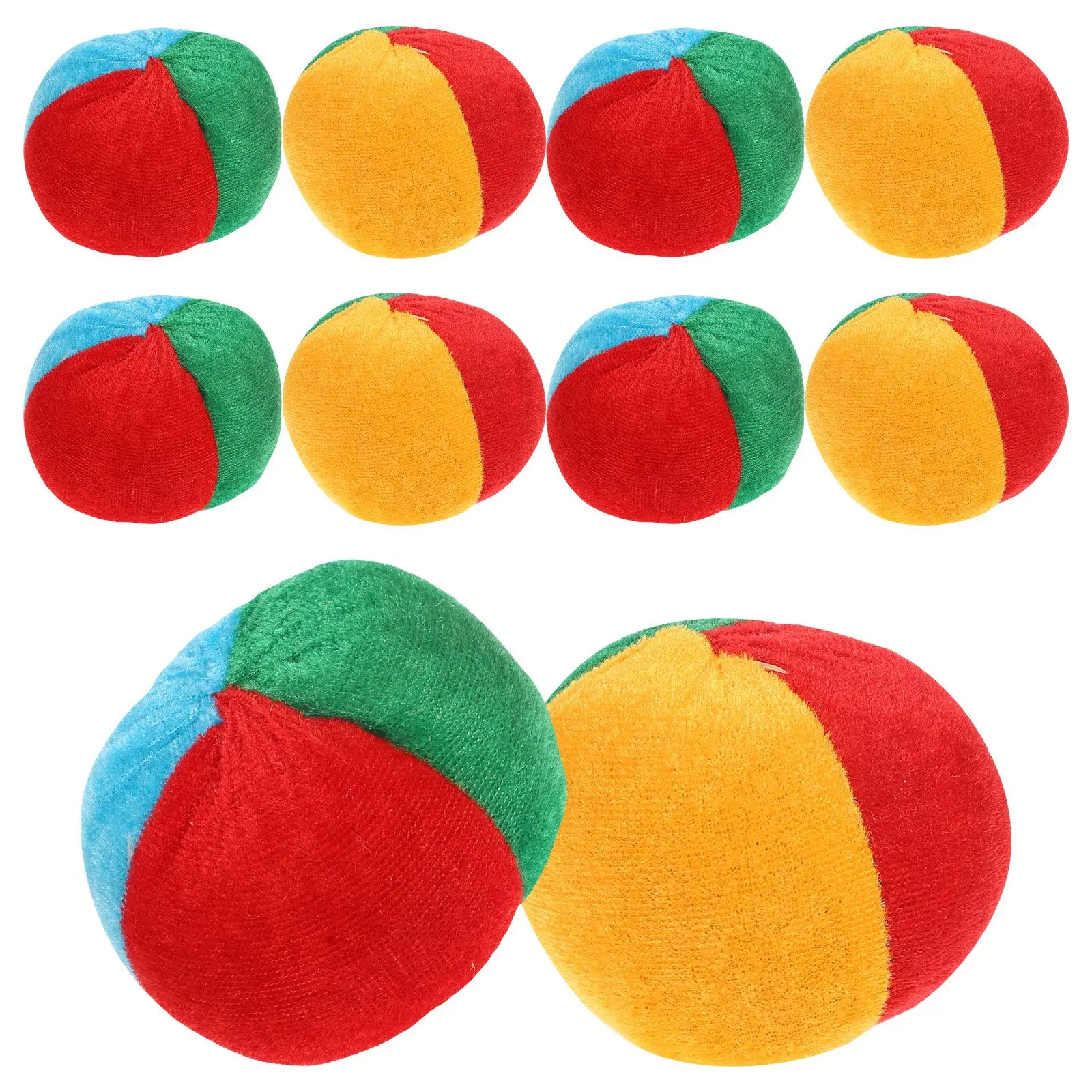 

10 Pcs Pumpkin Sandbag Small Size Bean Bag Toss Games Rice Husk Material Kids Outdoor Student Toys Wear Resistant