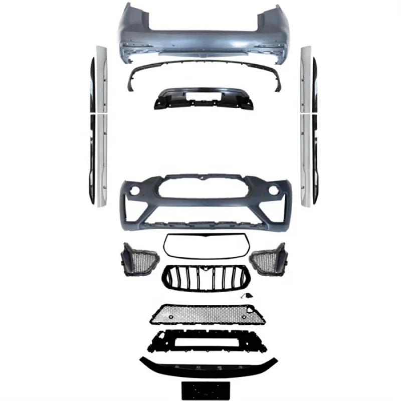 طقم هيكل مصد السيارة QUATTROPORTE TROFEO لعام 2021 لمازيراتي كواتروبورتي #5