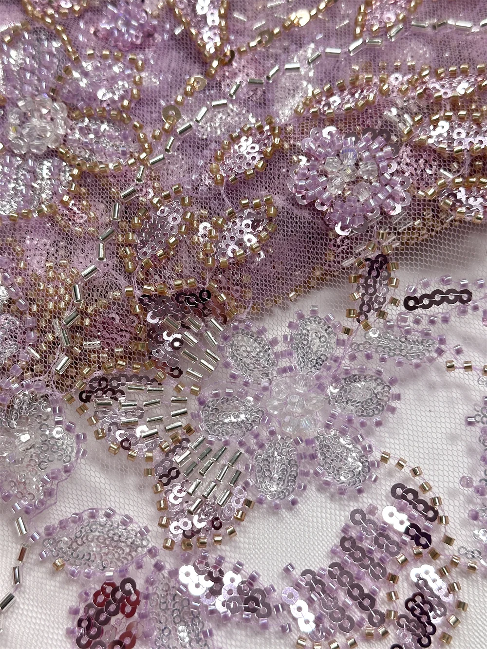 Зеленая африканская кружевная ткань с бисером, 2021, высокое качество, нигерийские блестки, французский тюль, материал для свадебного платья, женское платье