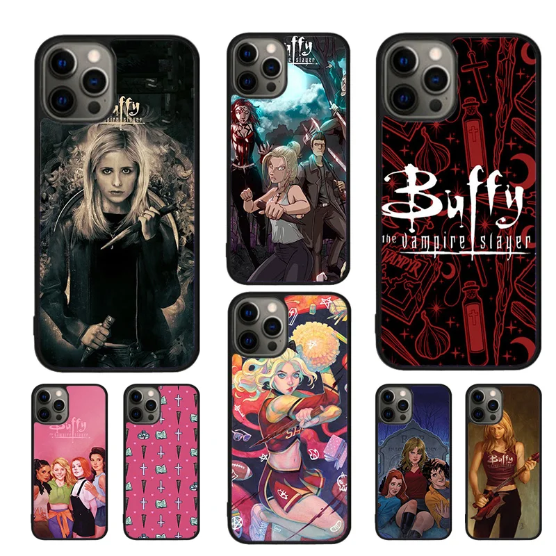 Coque de téléphone portable The Vampire Slayer, coque pour iPhone 16, 15, 14, 12, 13 mini, 11 Pro MAX, Apple 6, 7, 8 Plus, SE 2020