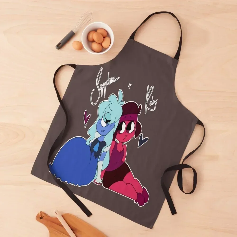 

saphire Apron men's barbecue Art For Kitchen Chef jacket men Apron