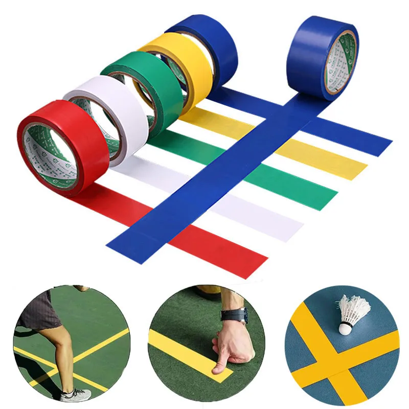 4 5CM Outdoor Pickleball Court Marking Tape Strong Stickiness Freely Residue-Free Wide Application Basketball Tennis Court Tape