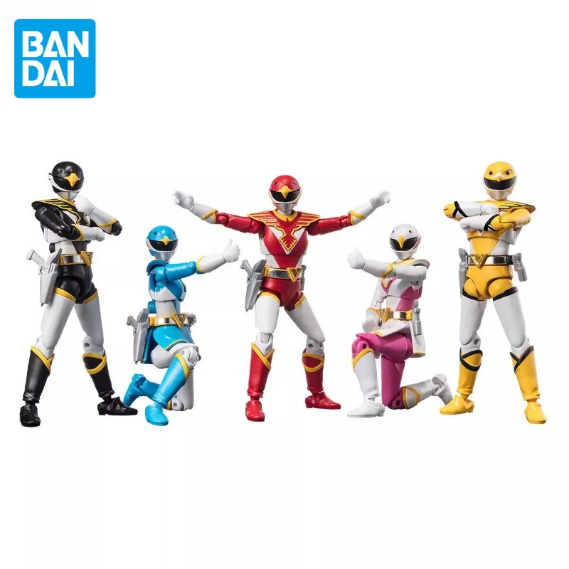 

Bandai Genuine Shokugan SHODO Choujin Sentai Jetman SUPER Kawaii Anime Action Figures Toys for Boys Girls Kids Gifts Collectible