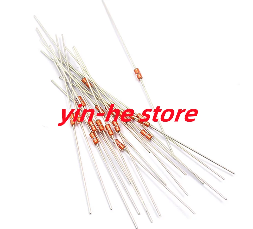 20pcs Glass sealed thermistor MF58 5K 10K 15K 50K 100K 200K 500K 5% NTC induction cooker temperature sensor