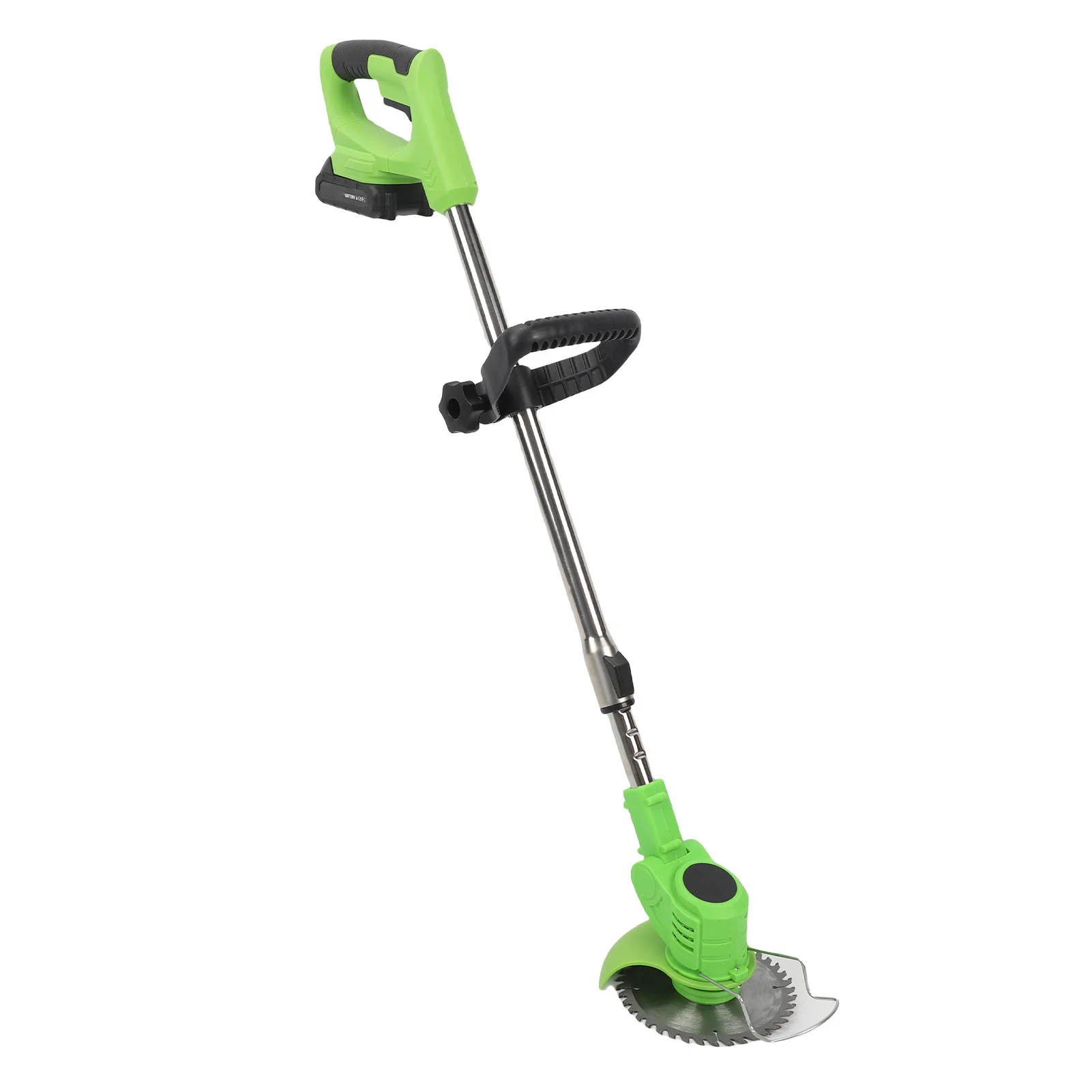 Clearance Deal Cordless String Trimmer Brushless Electric Grass Cutter with Telescopic Handle 7500mAh Battery Charger for Garden