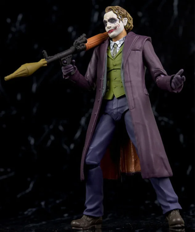 

Фильм Темный Рыцарь Восстает Джокер Совместная Мобильность Фигурки Настольный Декор Игрушки Коллекция Кукол Подарки Коробка Модель ПВХ Статуя