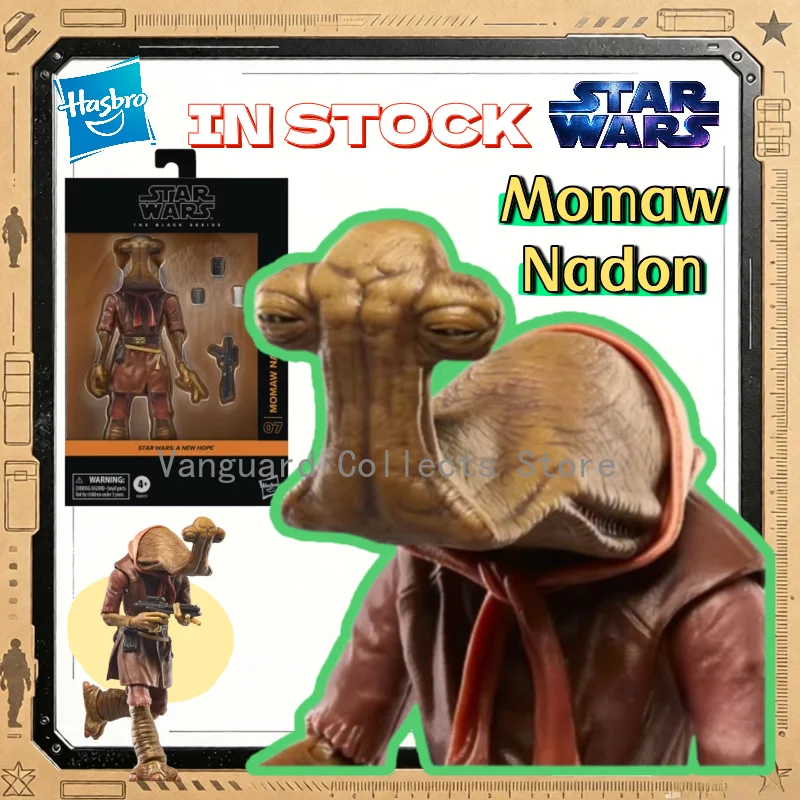 【in-stock】hasbro-star-wars-the-black-series-momaw-nadon-a-new-hope-action-figure-collectible-toy-perfect-gift
