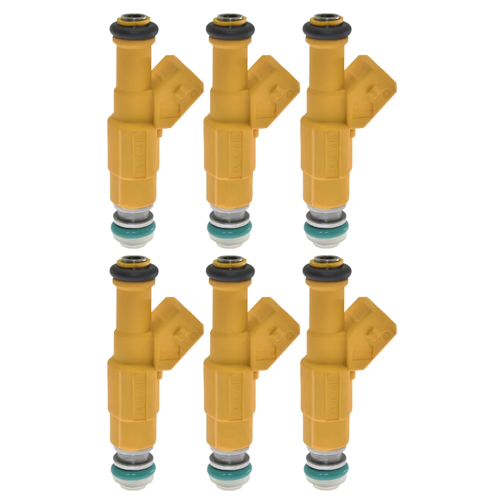 1/4/6/8Pcs Fuel Injectors For JEEP 1987-1998 4.0L Volvo Dodge Chrysler Bosch 0280155710 0280155700 EV1 4 Hole