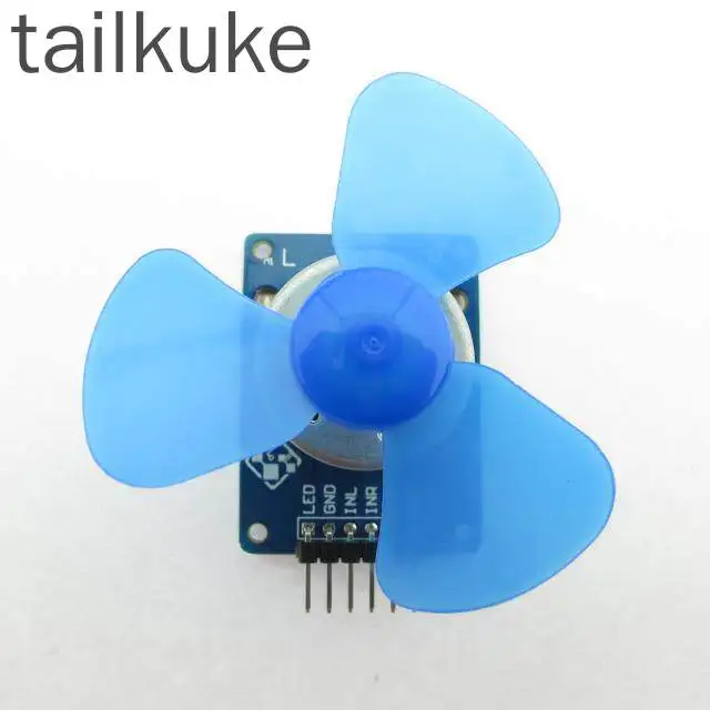 dcファン実験モジュール-dcモーター制御-5v-arduinoマイクロコントローラーと互換性あり-正逆転制御